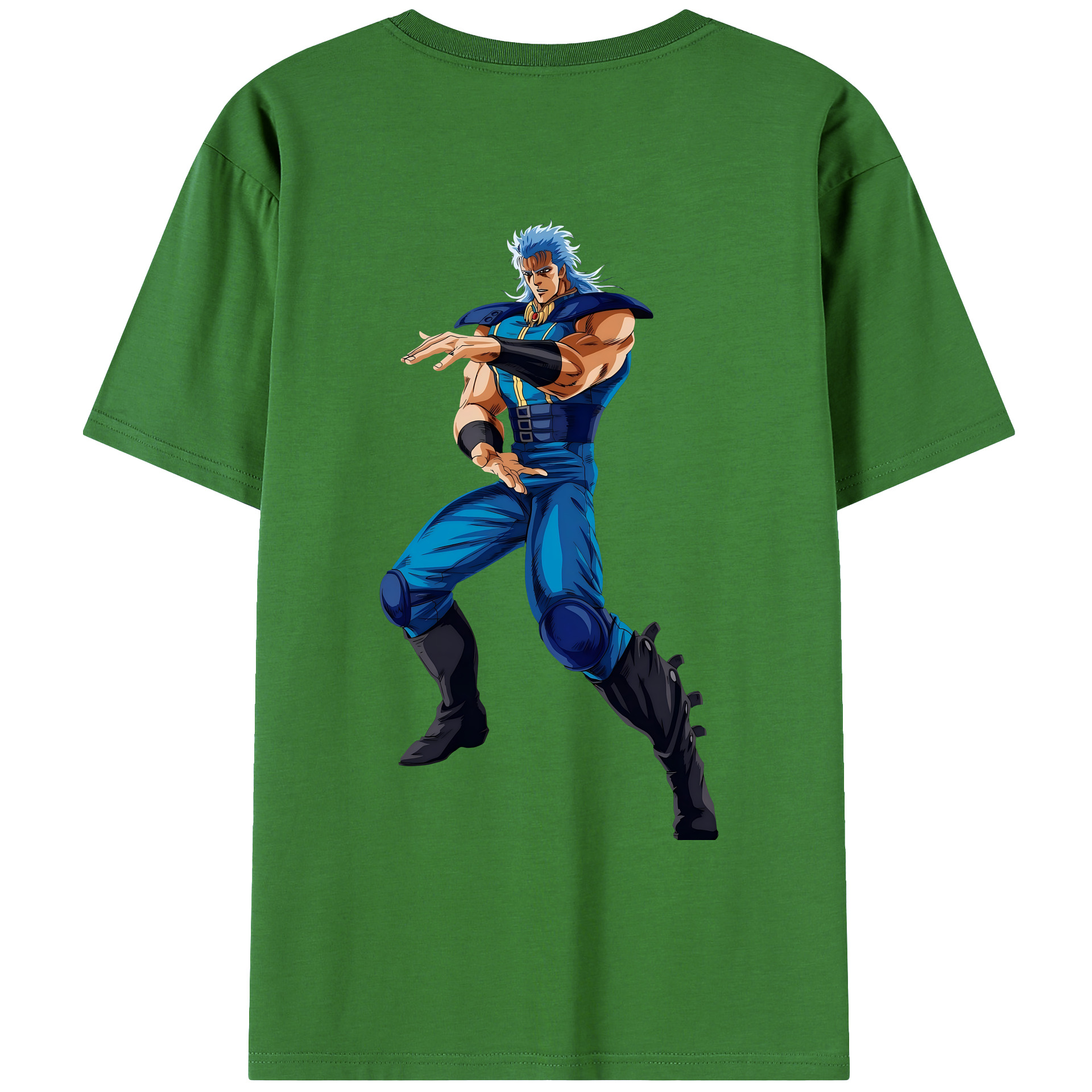 （画像用） 北斗の拳 Fist of the North Star レディース半袖Tシャツ(バックプリント)